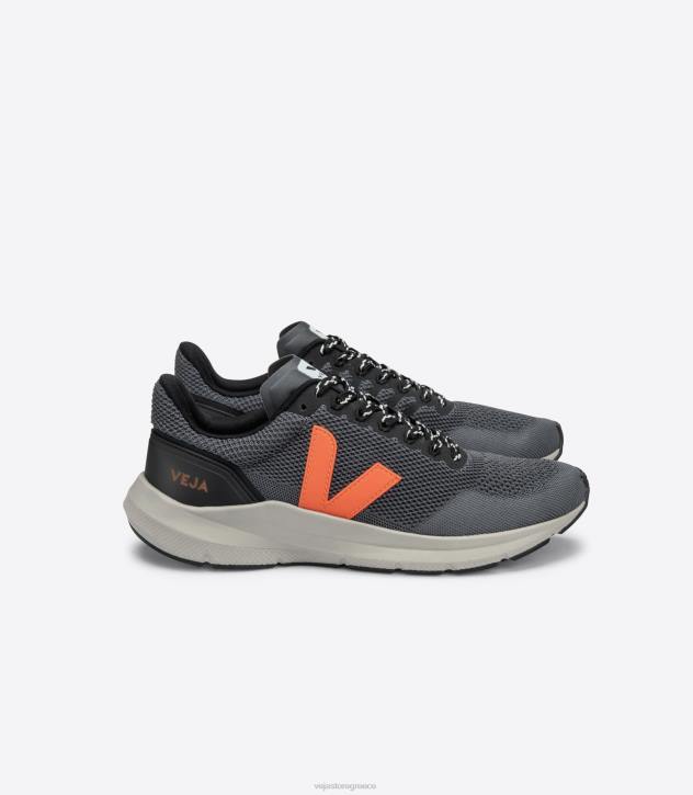 veja marlin lt v-knit storm orange fluo ελλαδα 6L84280 γυναίκες