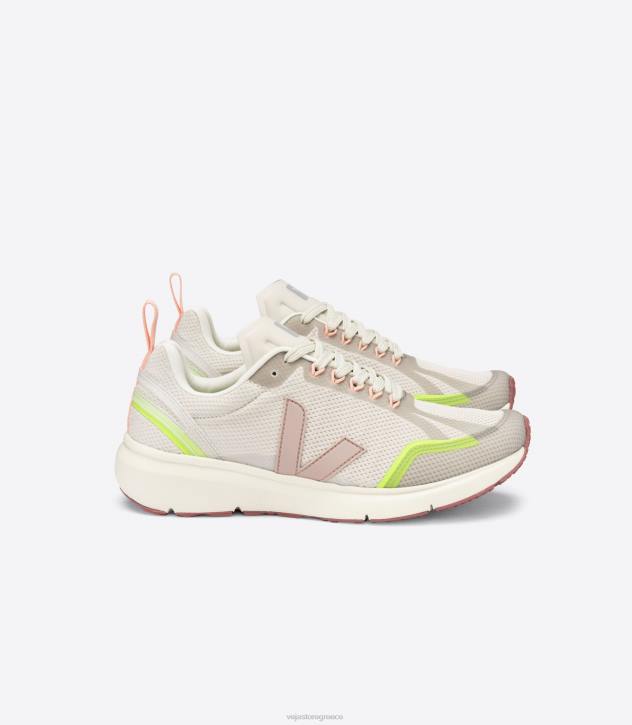 veja condor 2 alveomesh natural babe jaune fluo ελλαδα 6L84270 γυναίκες