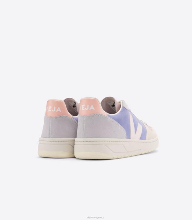 veja v-10 suede multico lavande ελλαδα 6L84232 γυναίκες