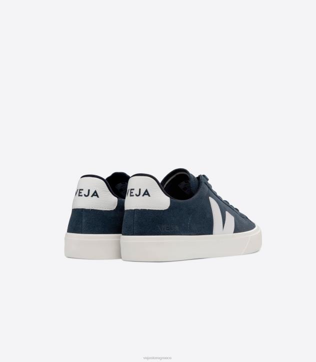 veja campo suede nautico λευκό ελλαδα 6L8411 άνδρες