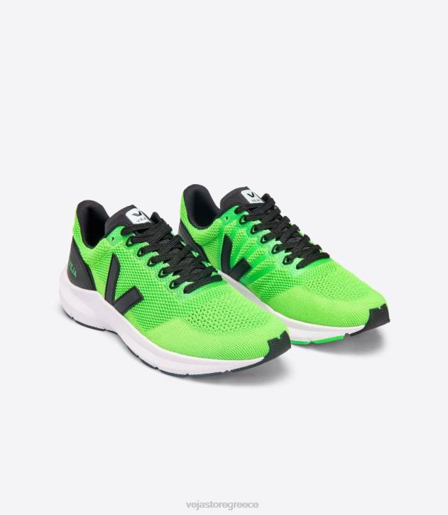 veja marlin v-knit vert fluo black ελλαδα 6L84206 άνδρες