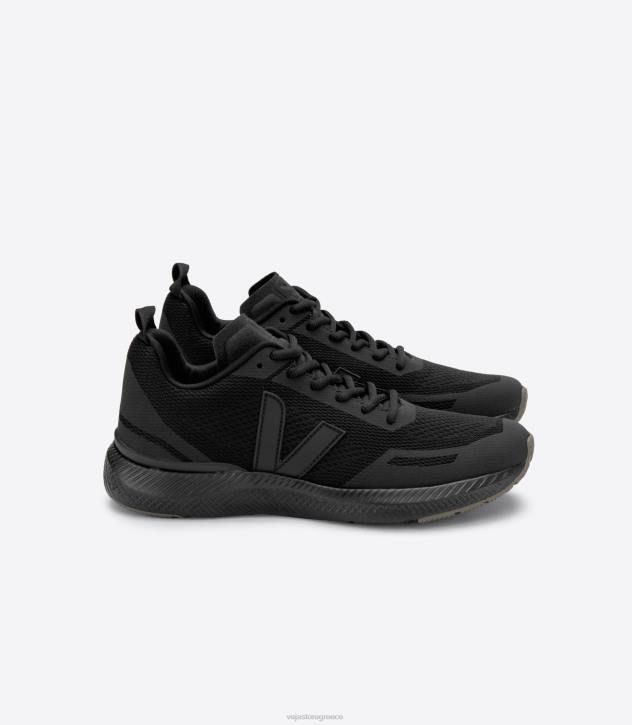 veja impala engineered-mesh full black kaki ελλαδα 6L84219 άνδρες
