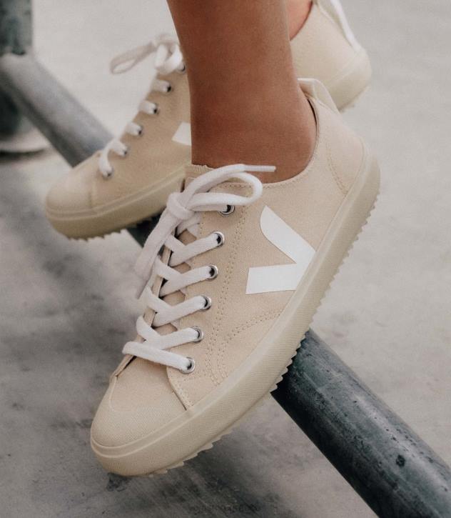 veja nova canvas areia λευκό ελλαδα 6L84154 άνδρες