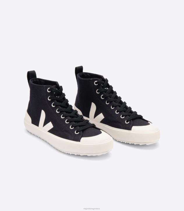 veja nova ht canvas black pierre ελλαδα 6L84157 άνδρες