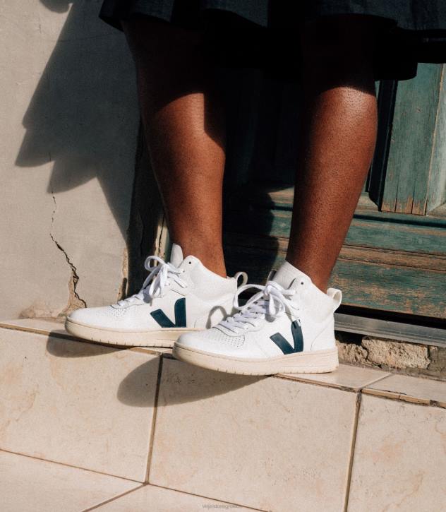 veja v-15 δερμάτινο λευκό nautico ελλαδα 6L8487 άνδρες