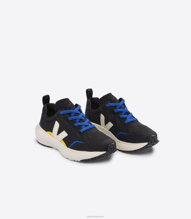 veja καναρίνι ελαστικά κορδόνια alveomesh black pierre ελλαδα 6L84380 παιδιά