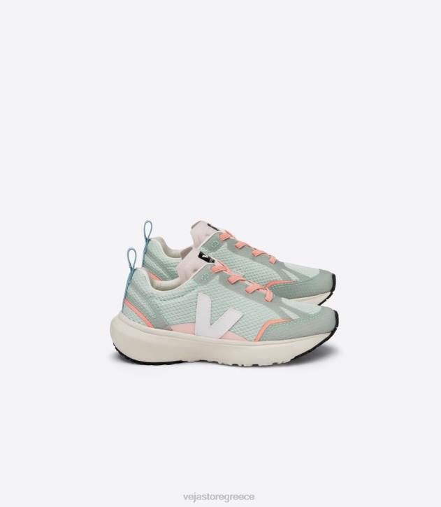 veja καναρίνι ελαστικά κορδόνια alveomesh matcha λευκό ελλαδα 6L84390 παιδιά