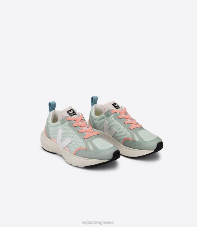 veja καναρίνι ελαστικά κορδόνια alveomesh matcha λευκό ελλαδα 6L84390 παιδιά