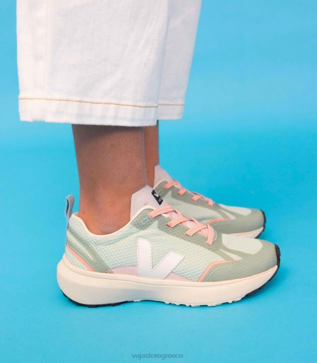 veja καναρίνι ελαστικά κορδόνια alveomesh matcha λευκό ελλαδα 6L84390 παιδιά