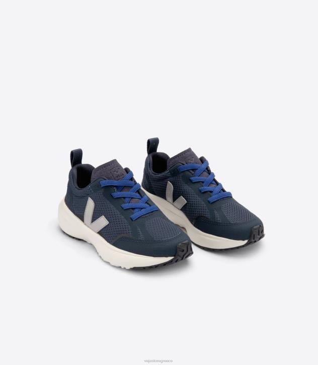 veja καναρίνι ελαστικά κορδόνια alveomesh nautico oxford γκρι ελλαδα 6L84384 παιδιά