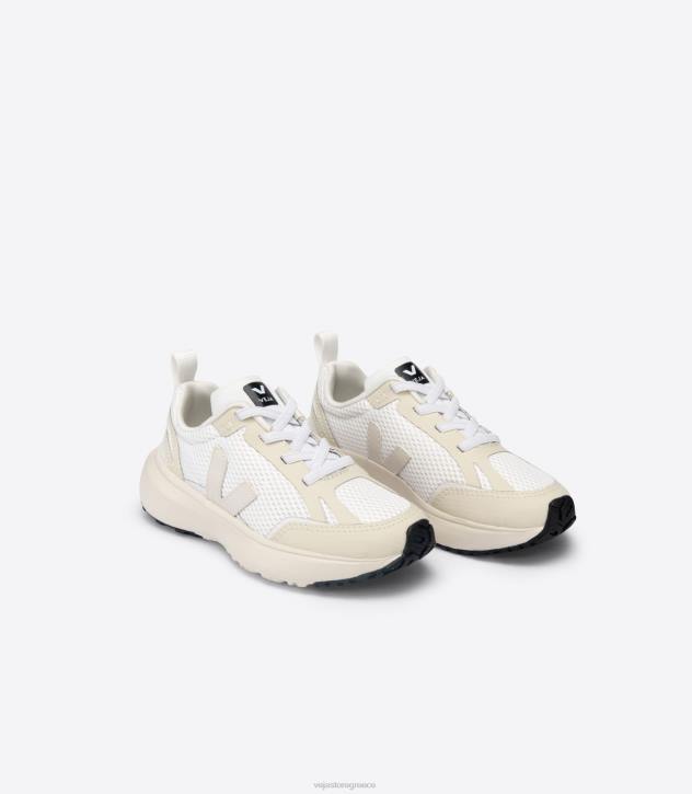 veja καναρίνι ελαστικά κορδόνια alveomesh white pierre ελλαδα 6L84391 παιδιά