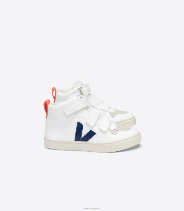 veja v-10 mid cwl white cobalt orange fluo ελλαδα 6L84346 παιδιά