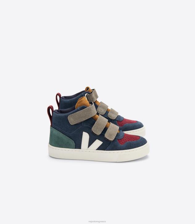 veja v-10 mid suede multico nautico cyprus ελλαδα 6L84349 παιδιά