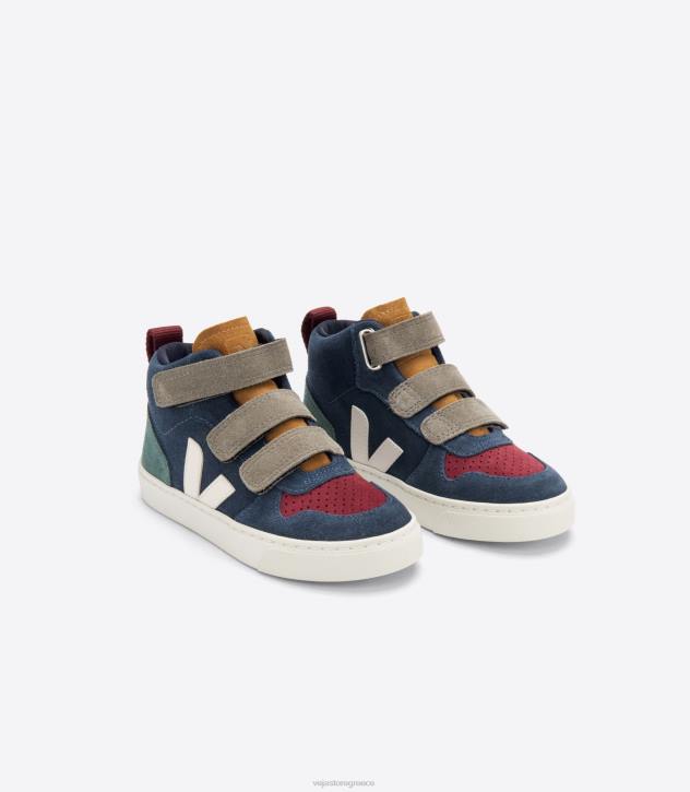 veja v-10 mid suede multico nautico cyprus ελλαδα 6L84349 παιδιά