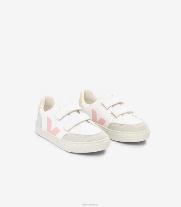 veja v-12 δερμάτινο λευκό νεφρίτη multico χωρίς χρωμίου ελλαδα 6L84304 παιδιά